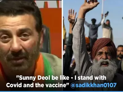 After Sunny Deol Says 'I Stand With BJP And Farmers', Twitter Is Now Mocking His 'Diplomacy'