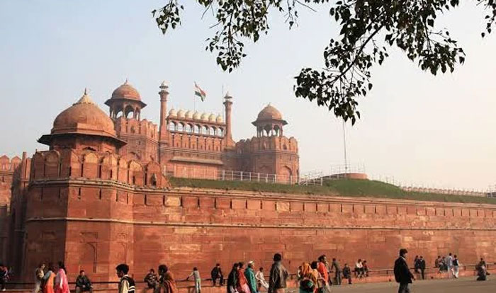 Red Fort Before & After