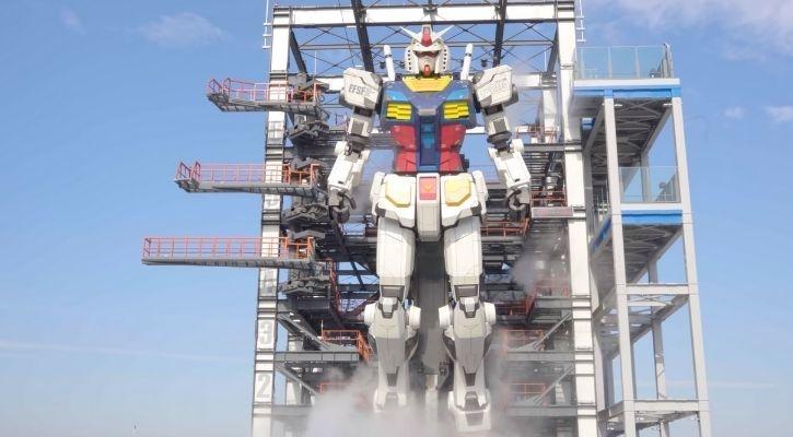 Japan Has Built A 59 Feet Gundam Robot That Walks And Levitates In The Air