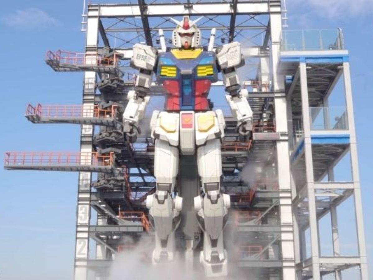 Japanese Company Reveals Life-Sized Gundam Anime Robot