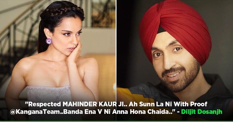 Kangana Ranaut Is Going After Diljit On Farmers' Protest, And Twitter ...