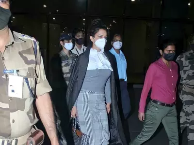 'Why All This Security', Kangana Ranaut Trolled As She Returns To Mumbai Amid Tight Security
