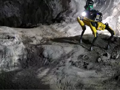 Forget Rovers; NASA Plans To Send Robot Dogs To Explore Mars Caves