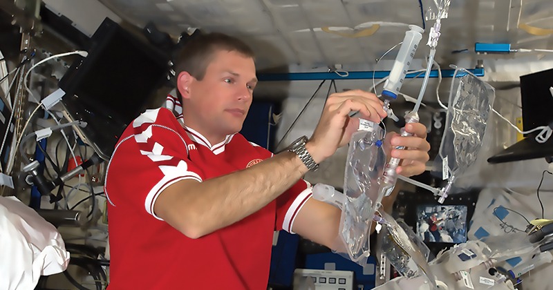 Astronauts Water Recycled