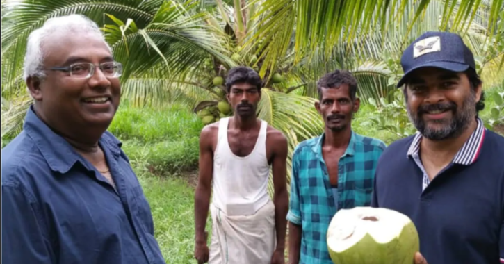 R Madhavan Buys Barren Land With His Cousin Brother, Turns It Into Lush Green Coconut Farm