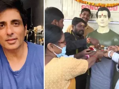 After Seeing People Have Built A Temple To Honour Him, Sonu Sood Says He Doesn't Deserve This