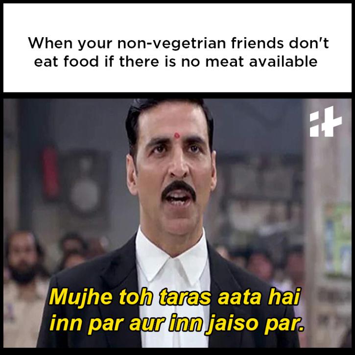 11 'Paneer AF' Memes On Being The Only Vegetarian In Your Group