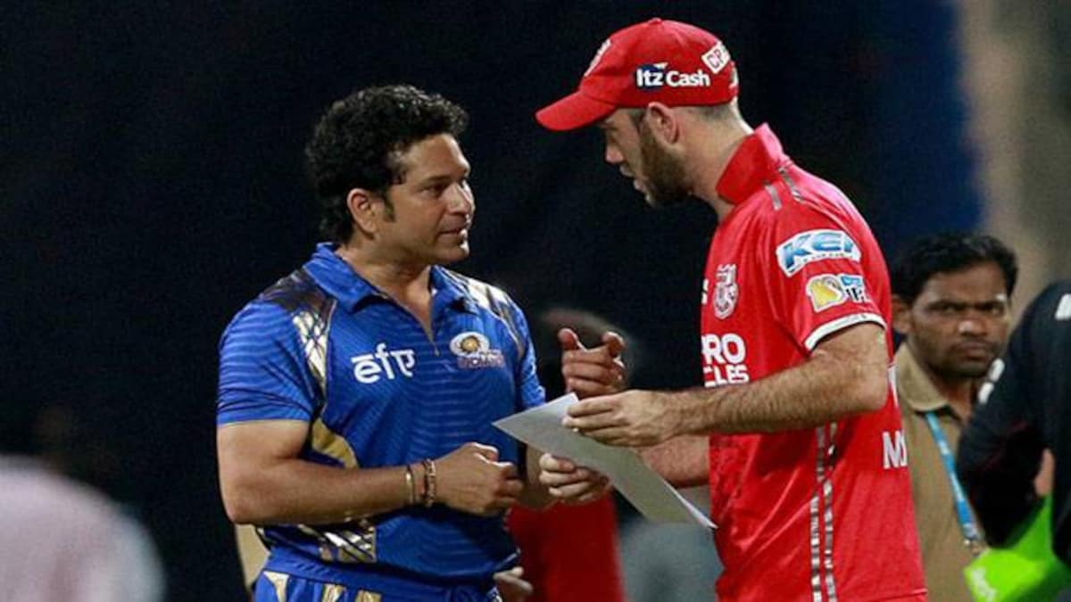 When Glenn Maxwell Left An Interview Midway To Go And Hug Sachin ...