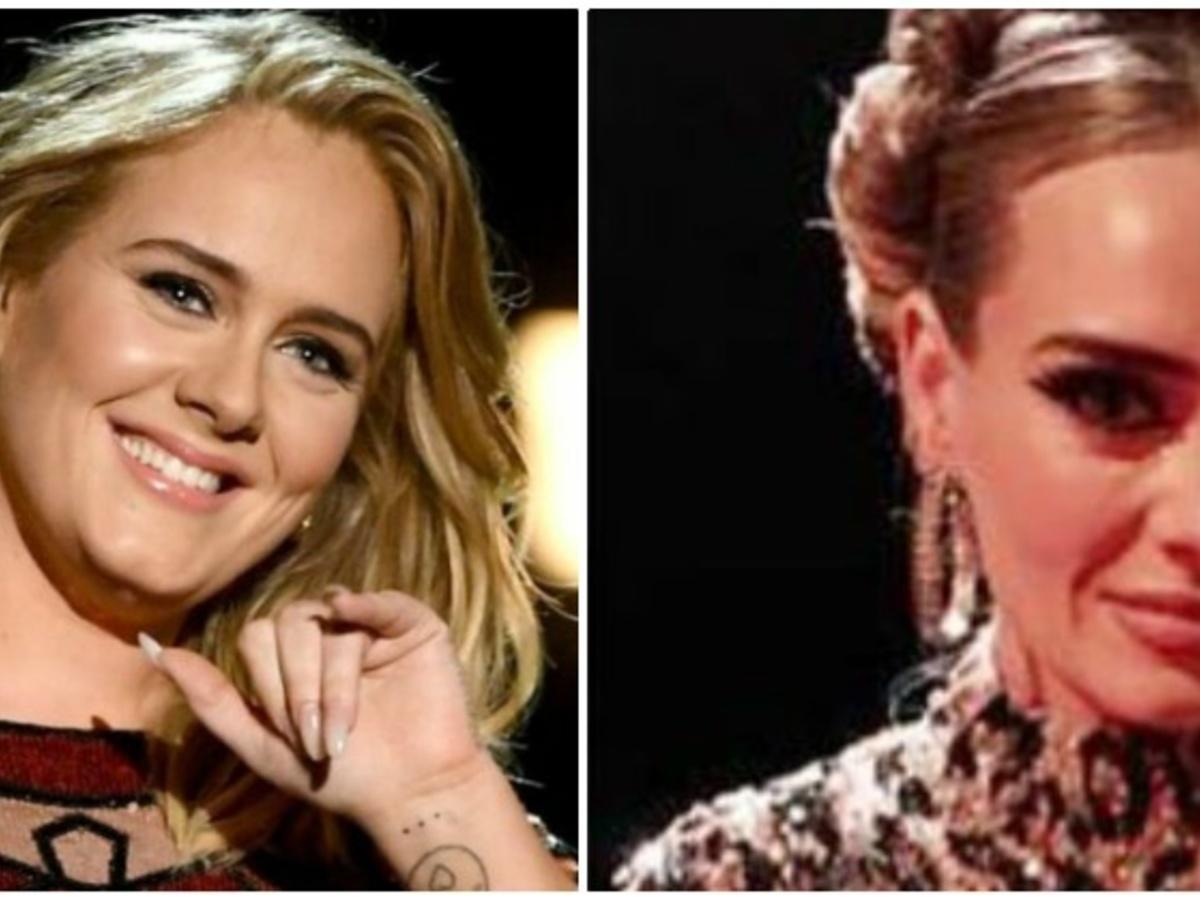 Adele wore a leopard dress to Beyoncé's Oscars after party