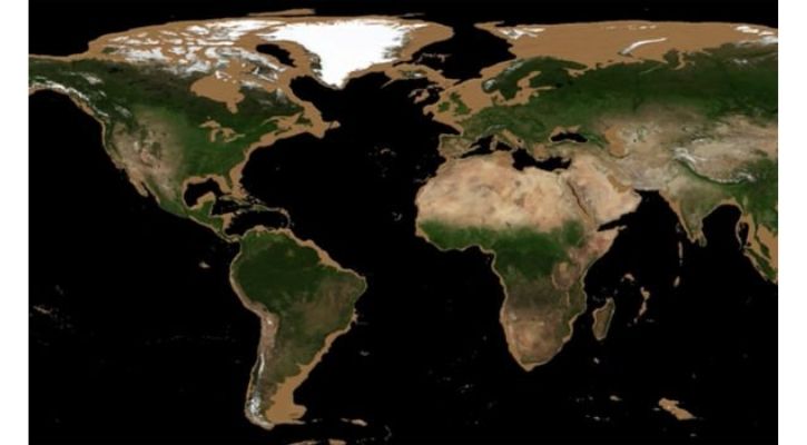 NASA Pic Shows Us What Earth Would Look Like If All Oceans Dried And It ...