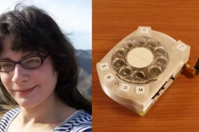 How a Space Engineer Justine Haupt Made Her Own Rotary Cell Phone