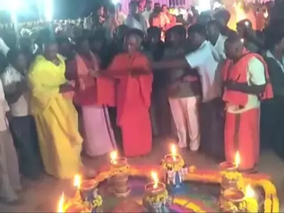 Special Puja Performed At Karnataka 