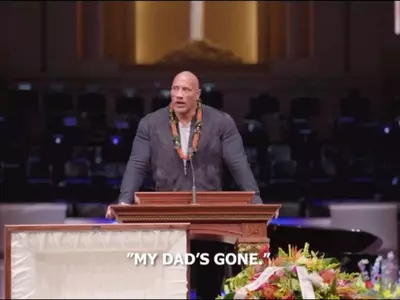 Dwayne Johnson's Heartbreaking Speech At His Father's Funeral Is Making Everyone Emotional!