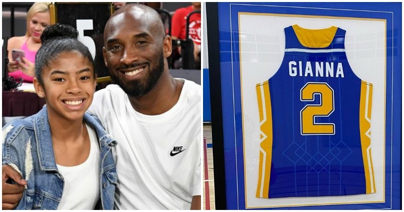 Gianna Bryant's No. 2 Jersey Retired by Harbor Day School