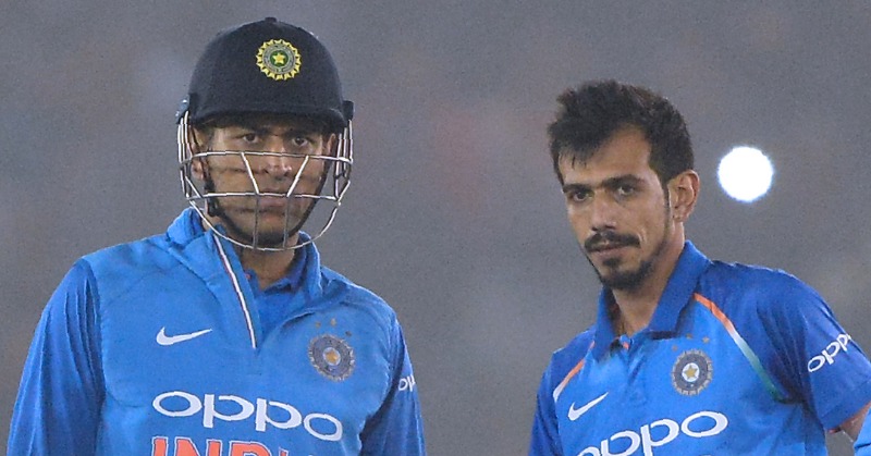 Nobody Can Replace Captain Cool - Yuzvendra Chahal Reveals Men In Blue ...