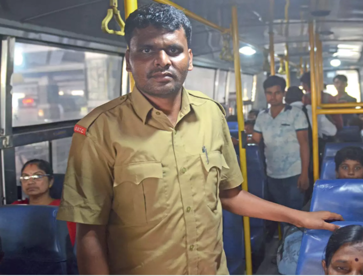 Aiming High: This 29-YO Karnataka Bus Conductor Studied 5 Hours ...