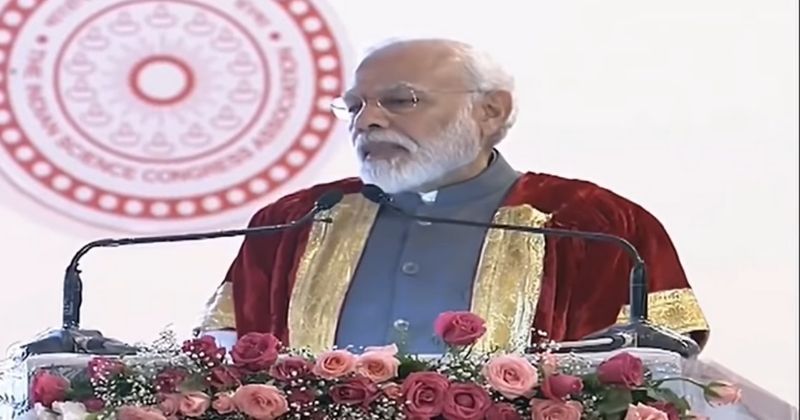 PM Narendra Modi Addresses Youth At The Indian Science Congress; Urges ...