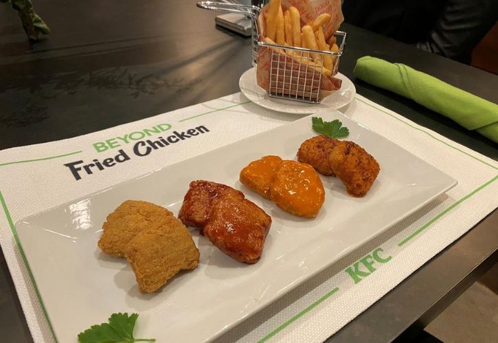 Kfcs Vegan Beyond Fried Chicken Will Be Launched In 70 Stores Across The Us 