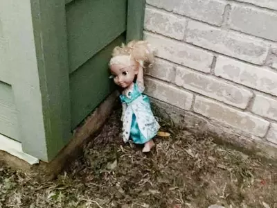Family Freaks Out After They Abandon Haunted Elsa Doll & It Magically Comes Back To Them Twice