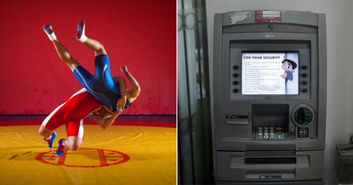 This Wrestler Was Caught Stealing From An Atm And You Thought You Had