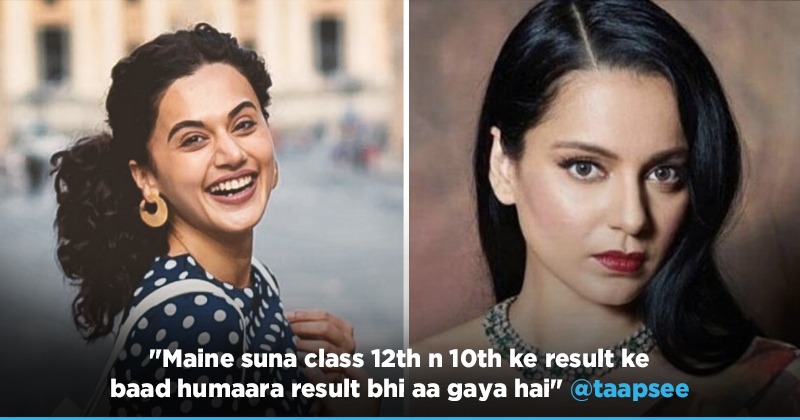 'Humaara Result Bhi Aa Gaya Hai', Taapsee Pannu On Kangana Ranaut ...