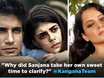 Kangana Slams Sushant's 'Dil Bechara' Co-Star Sanjana Sanghi, Asks Why She Never Spoke Before
