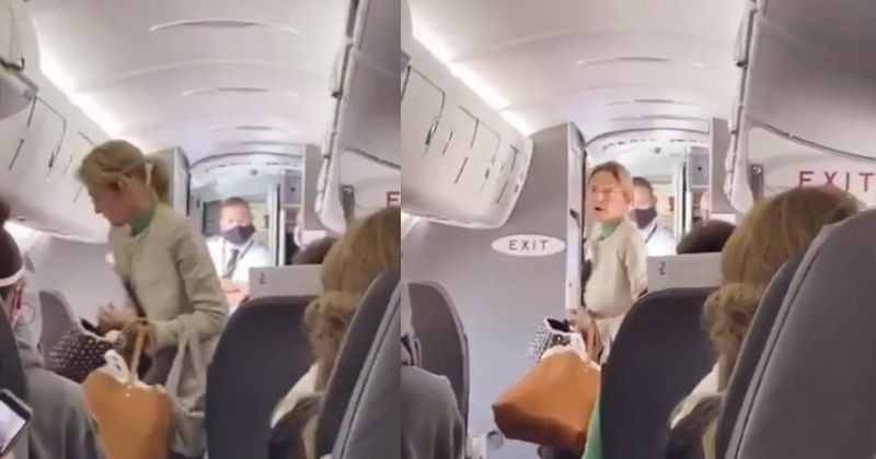 Passenger Refuses To Wear Mask Kicked Off Flight