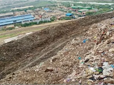 ghazipur landfill gautam gambhir