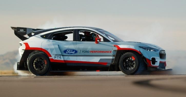 Ford Mustang Mach E Gives Has 1400 Hp From 7 Motors