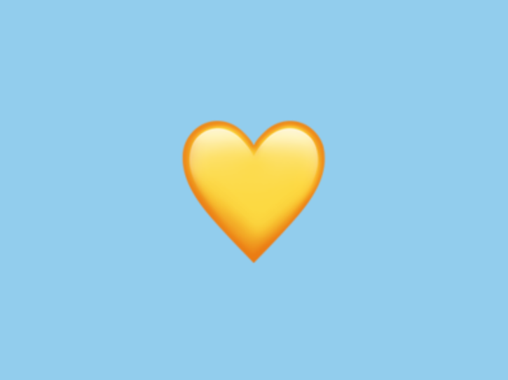 What Does A Yellow Heart Emoji 💛 Means on WhatsApp, Instagram & Snapchat