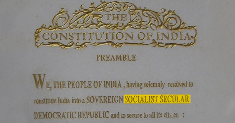 Now A PIL In Court Wants 'Socialist' And 'Secular' Removed From ...