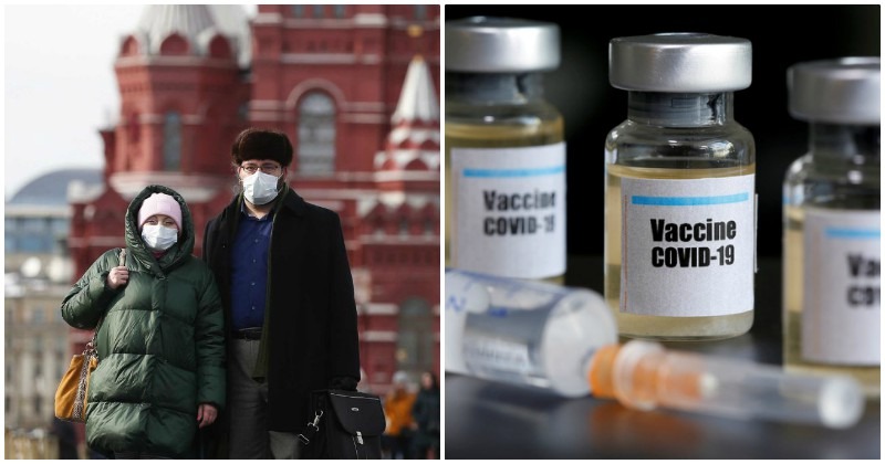 COVID-19 Cases In Russia Near 8 Lakh As Country Says Its Vaccine Is ...