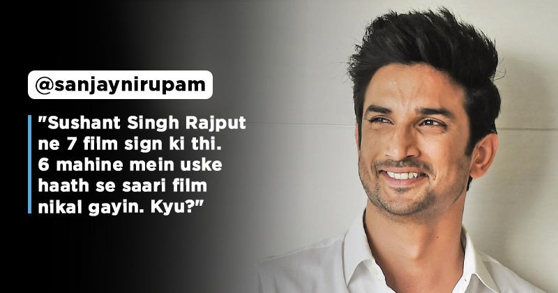 Sushant Singh Rajput Reportedly Lost 7 Films In 6 Months, People Call ...