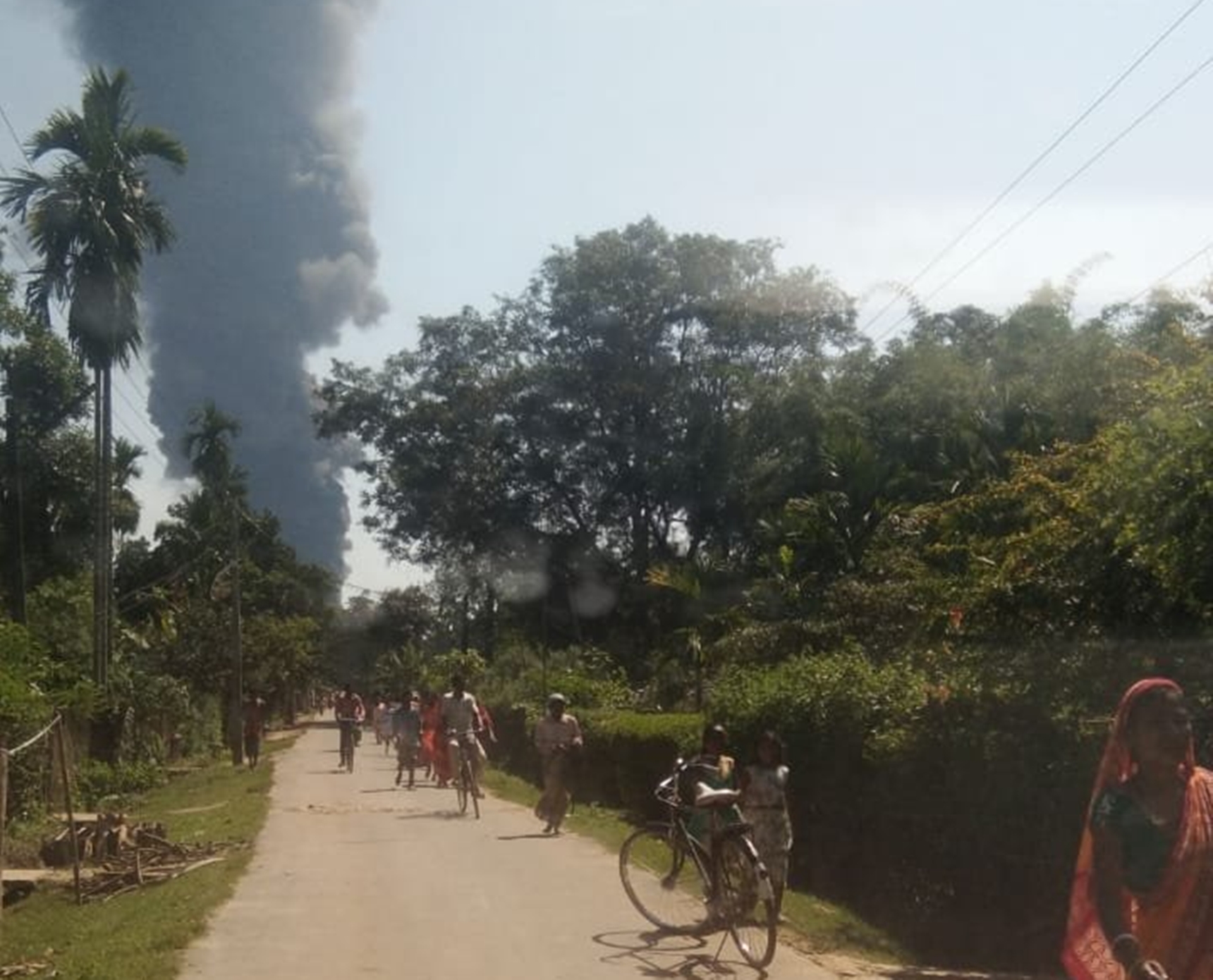 Two Firefighters Killed As The Blaze At Assam Oil Well Continues To Burn