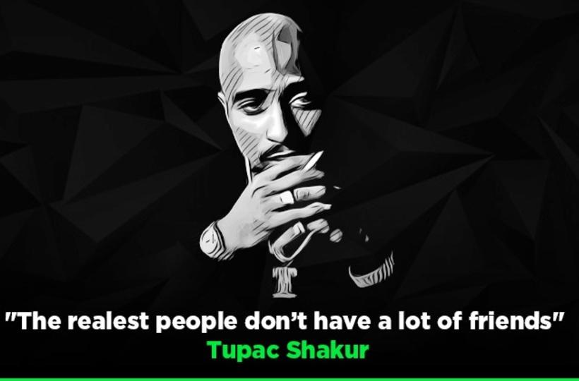 Tupac Shakur Quote: “I am a hard person to love but when I love, I love