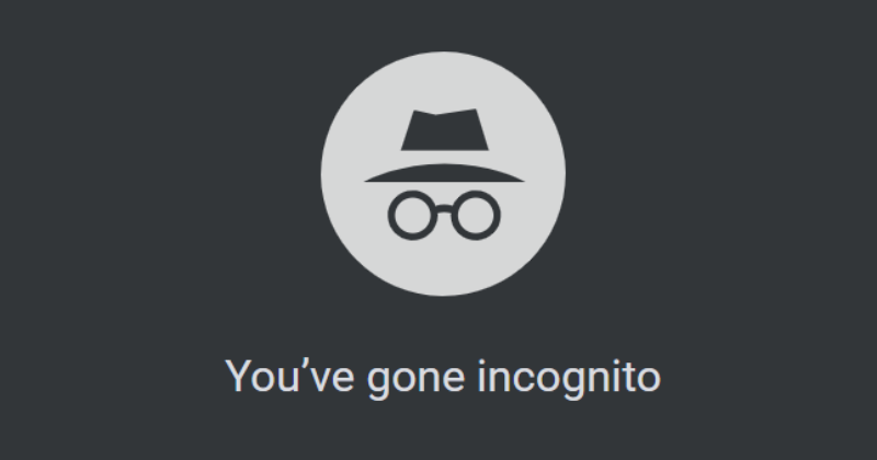 google chrome incognito