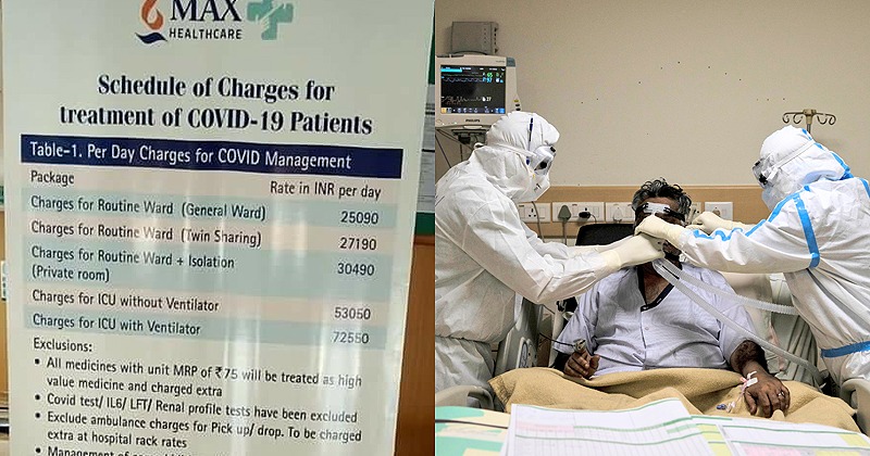 Max Hospital&#39;s Exorbitant COVID-19 Treatment Cost Sparks Fury