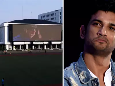 Indonesian Fans Pay Tribute To Sushant Singh Rajput, Play His Song On A Billboard At A Park
