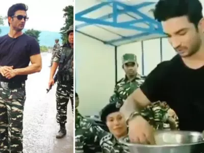 Old Video Of Sushant Singh Rajput Serving Rotis To Indian Army Goes Viral, Fans Call Him 'Real Hero' 
