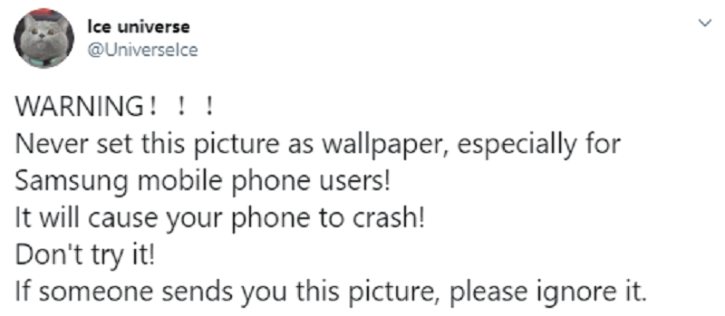 This Beautiful Image Is Causing Android Phones To Crash Lose All Data android phones to crash