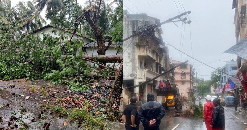 Super Cyclone Nisarga Is At Maharashtra's Coast And The Destruction Has ...