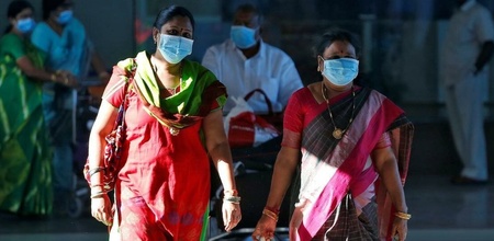 women coronavirus patients india