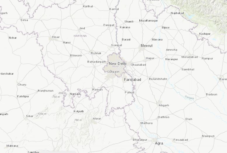 Highest magnitude earthquake in delhi