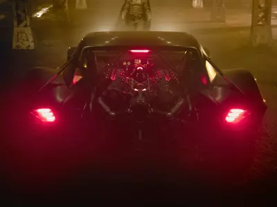 First Look Of Robert Pattinson's  Batman With Batmobile Is Out & Its Engine Screams Power!