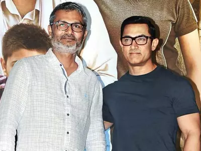 Nitesh Tiwari with Aamir Khan.