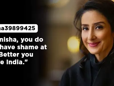 People Call Manisha Koirala 'Gaddar' After She Supports Nepal's New Map While India Rejects It