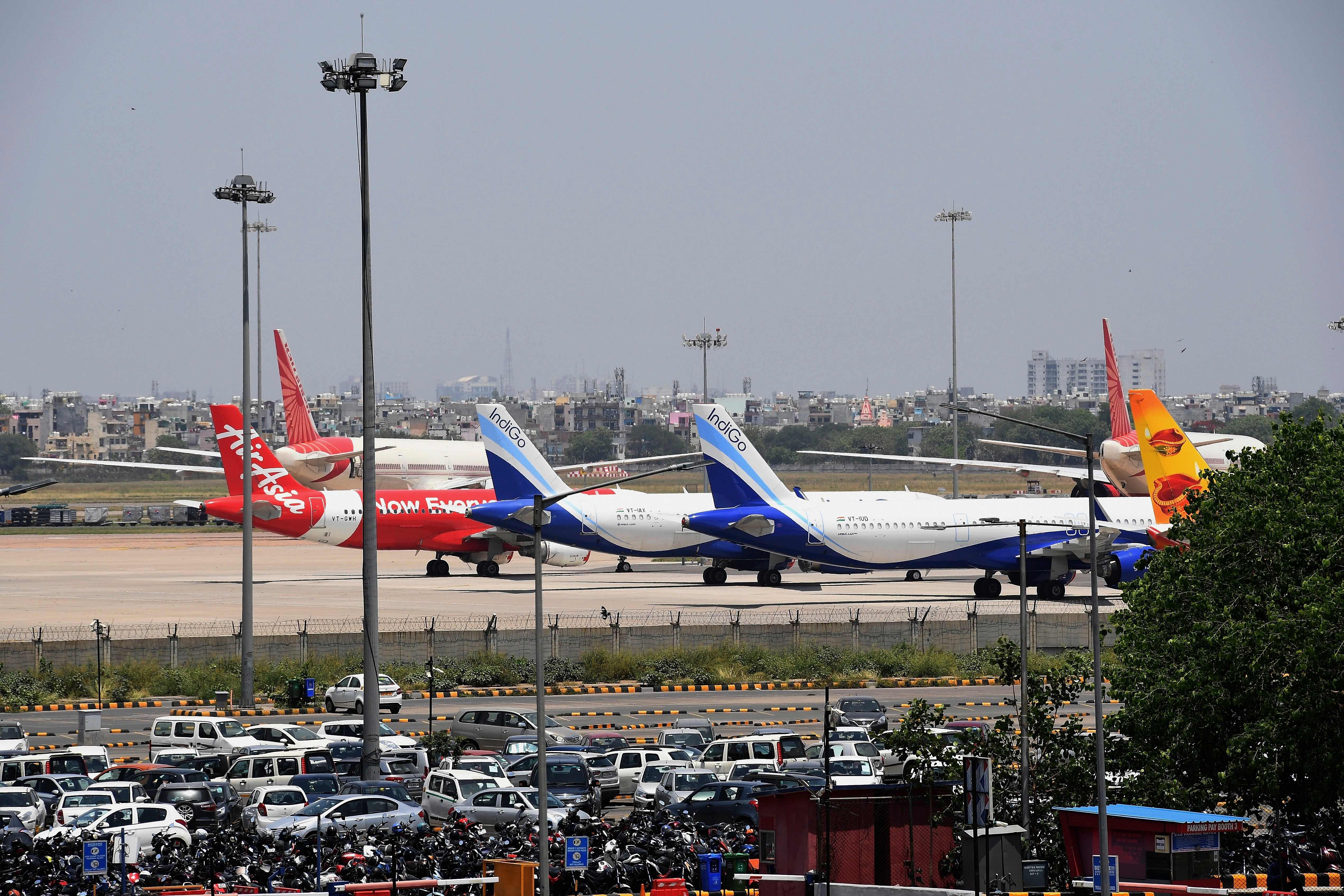 Canning india. Domestic Flight.