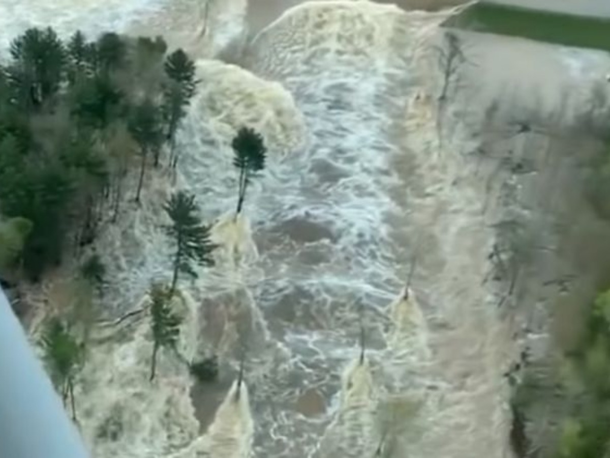 Image result for burst dam