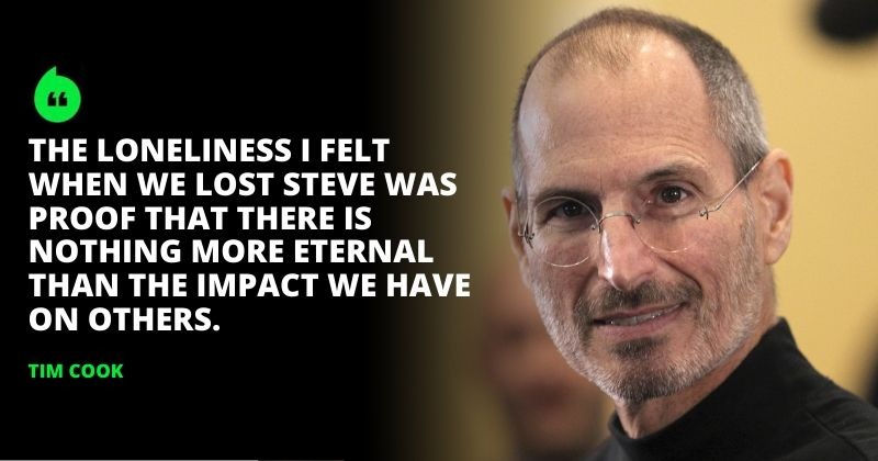 Tim Cook Talks About Losing Steve Jobs And His Impact At University s 