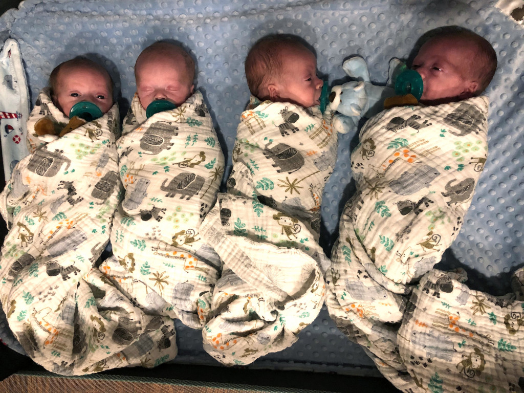 Woman Gives Birth To Identical Quadruplets In Dallas